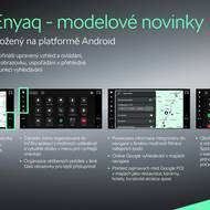 Nový infotainment přináší řadu nových možností.