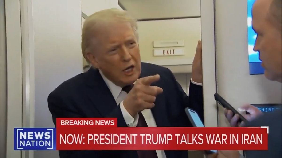 Jste fakt nesnesitelná. Trump odmítl odpovědět novinářce, proč posílá na Blízký východ mariňáky