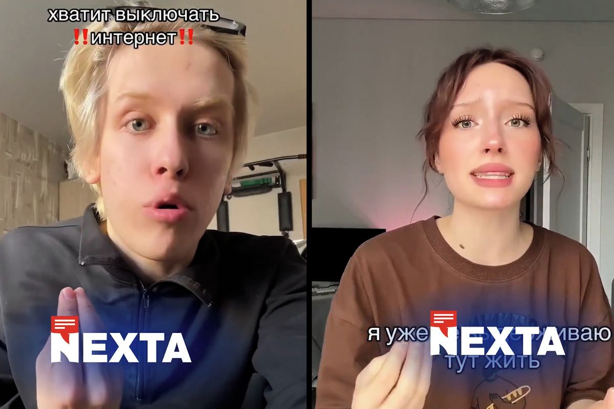 „Začnu používat poštovního holuba.“ Mladí Rusové se hroutí z výpadků internetu