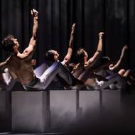 Kostýmní zkouška představení Avant-Garde, které mělo v Národním divadle premiéru 12. března 2026