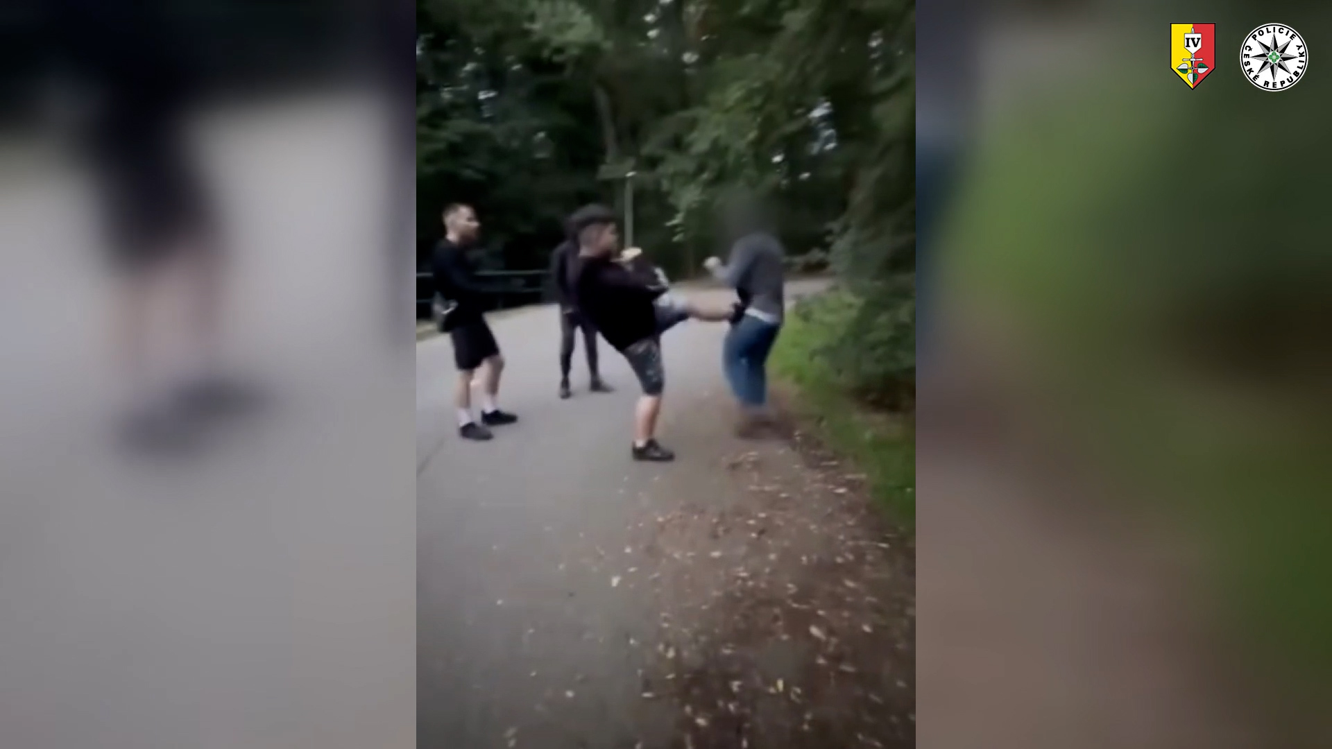 Cảnh sát truy tìm những kẻ bạo lực trong video. Họ ghi lại cảnh đánh đập thô bạo một thanh niên ở Prague, thay phiên nhau như đánh bao cát