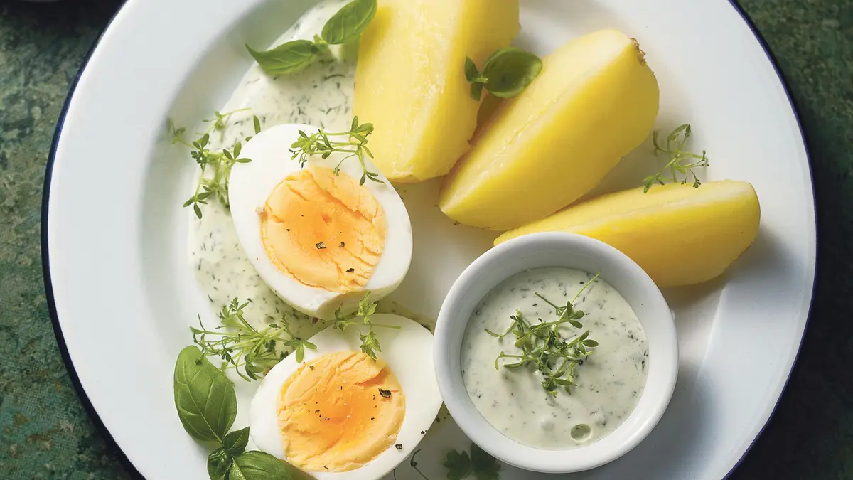 Recept na kultovní frankfurtskou zelenou omáčku