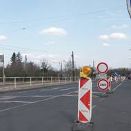 Uzavírka u Brusnice