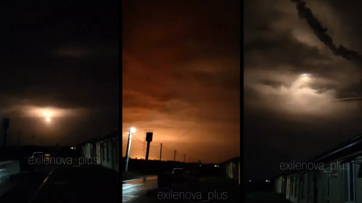 Ukrajina podnikla masivní útok na ruský Taganrog