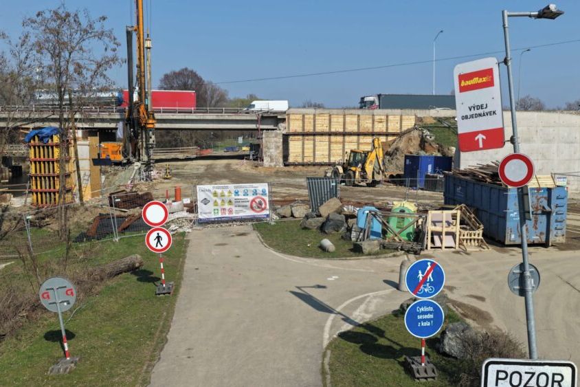 Pětiměsíční uzavírka oblíbené cyklostezky na jihu Brna končí