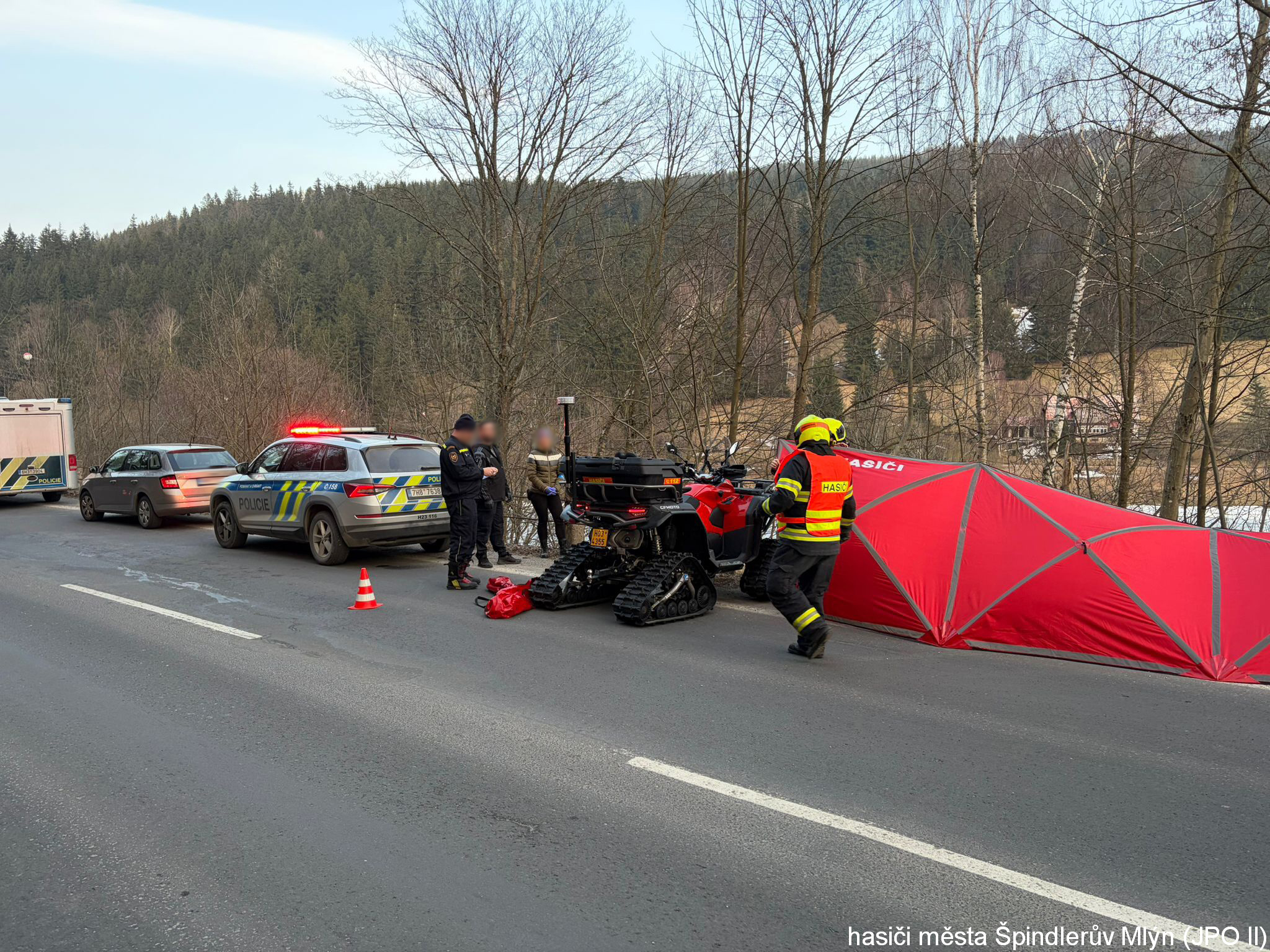 Policie ve Špindlerově Mlýně našla tělo čtvrt roku pohřešovaného muže 
