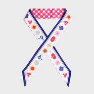 Hedvábná šála Čert a Káča, 100% hedvábí, Silky Gang, 2390 Kč