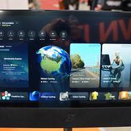 Menu cyklotrenažéru je přehledné a ovládá se velmi intuitivně. 