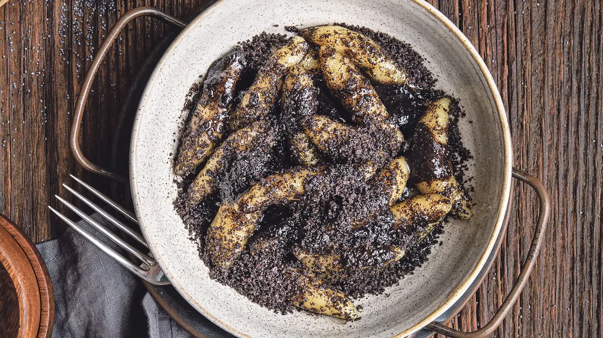 Recept na bramborové šišky s mákem