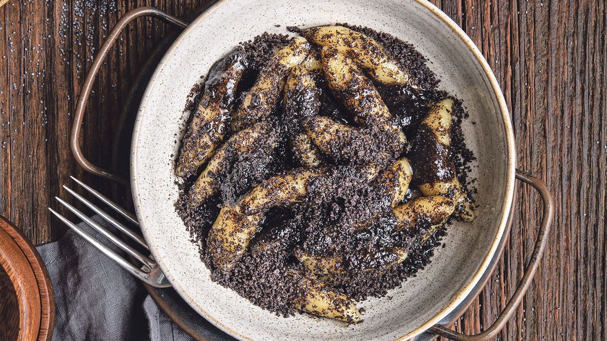 Recept na bramborové šišky s mákem