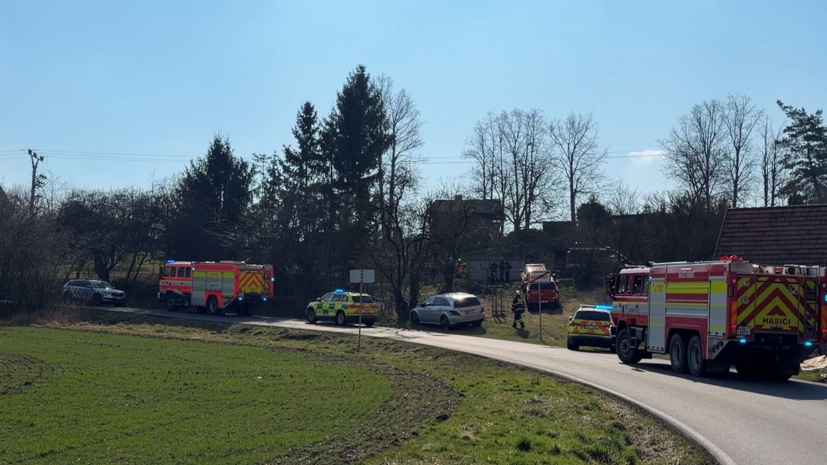 Dělníka na Kladensku zasáhl proud z vysokého napětí, muž zůstal viset na stromě