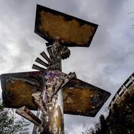 Bazén byl součástí populárních Barrandovských teras, se kterými byl spojen schody vinoucími se po skále.