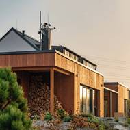 V domě jsou sice moderní technologie, ale v omezeném množství. Majitelé si přáli jen nejdůležitější prvky, nikoli zcela chytrý dům.