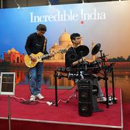 Návštěvníci si na Holiday World mohli vychutnat i známé rockové šlágry v podání indických umělců.