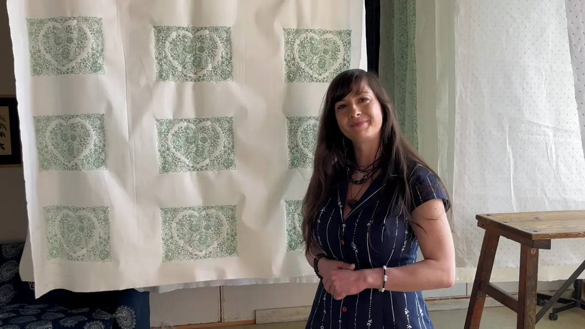 Zachraňujeme národní poklad, říká o modrotisku další ze strážnického rodu