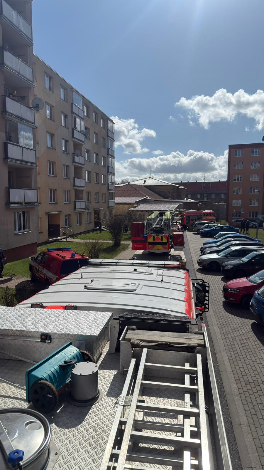 Připálené jídlo zaměstnalo na Sokolovsku čtyři jednotky hasičů