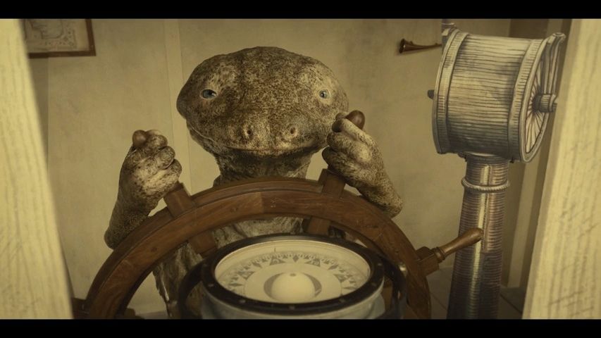 Petr Čtvrtníček se mění v mloka. Slavná kniha Válka s mloky dostala filmovou podobu