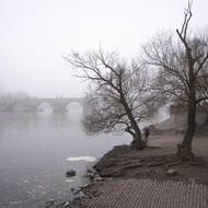 „Výhled“ z Kampy. 