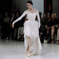 Hana Valtová se ve své kolekci inspirovala baletní tematikou.