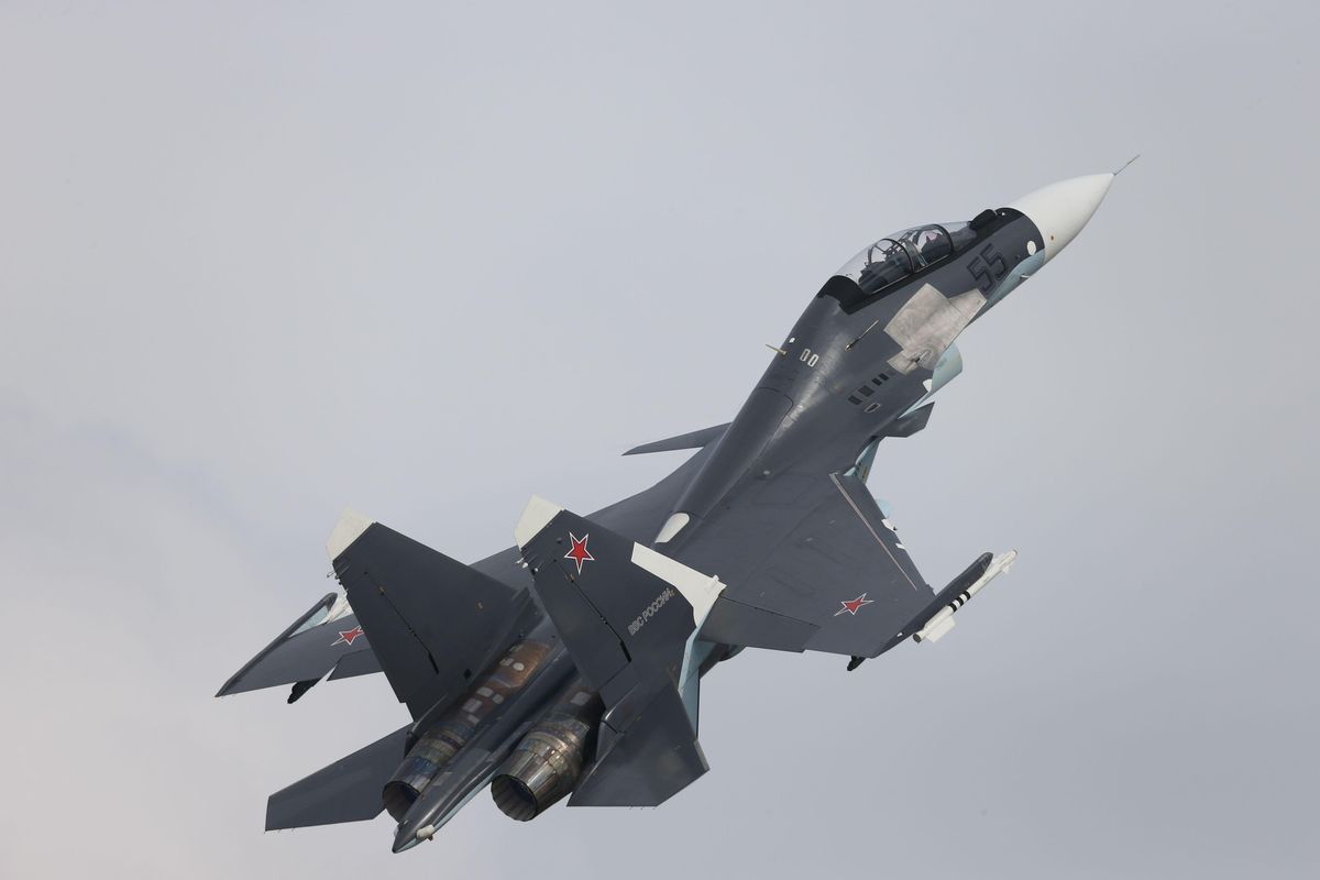 Nad Krymem se zřítil ruský bojový letoun