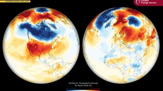 Březen byl v Evropě druhý nejteplejší v historii měření