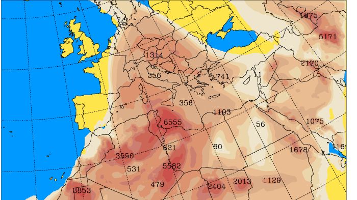 Do Česka míří saharský prach