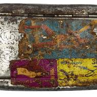 Krabička na tabák patřící jedné z obětí