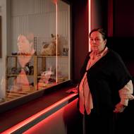 V zájmu dítěte. Herečka Jitka Smutná při natáčení