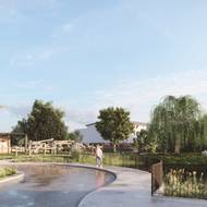 Voda a zeleň budou dominantní.