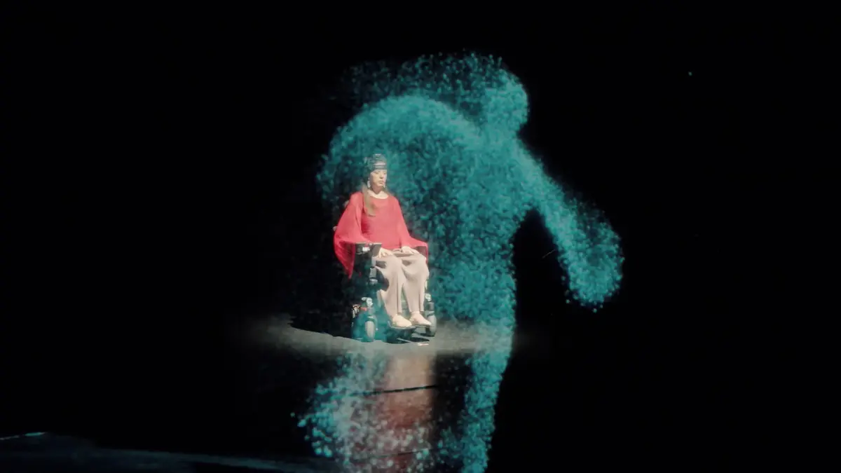 Balerína s ALS znovu zatančila před publikem. Díky moderním technologiím