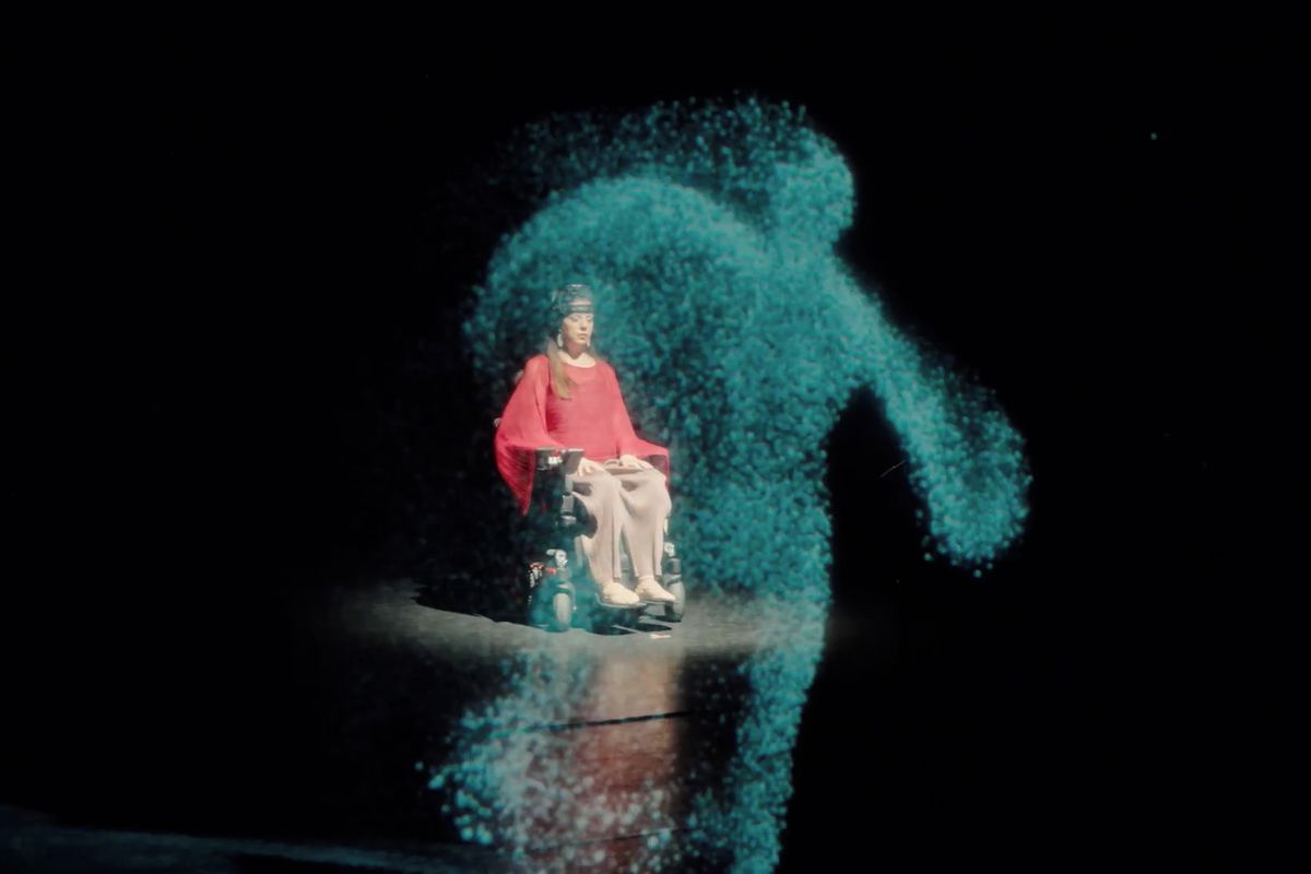 Balerína s ALS znovu zatančila před publikem. Díky moderním technologiím