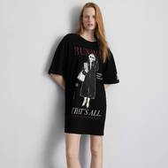 Volná bavlněná noční košile s grafikou Ďábel nosí Pradu, Primark, 365 Kč