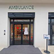 Vstup do nového pavilonu.