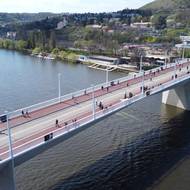 Most vyšel na necelé 2 miliardy korun, je spolufinancován z fondů Evropské unie.