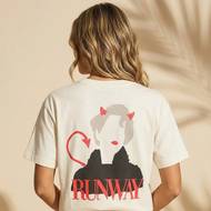 Tričko s potiskem The Devil Wears Prada zezadu, Sinsay, 259 Kč