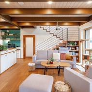 V interiéru vládnou jasné linie.