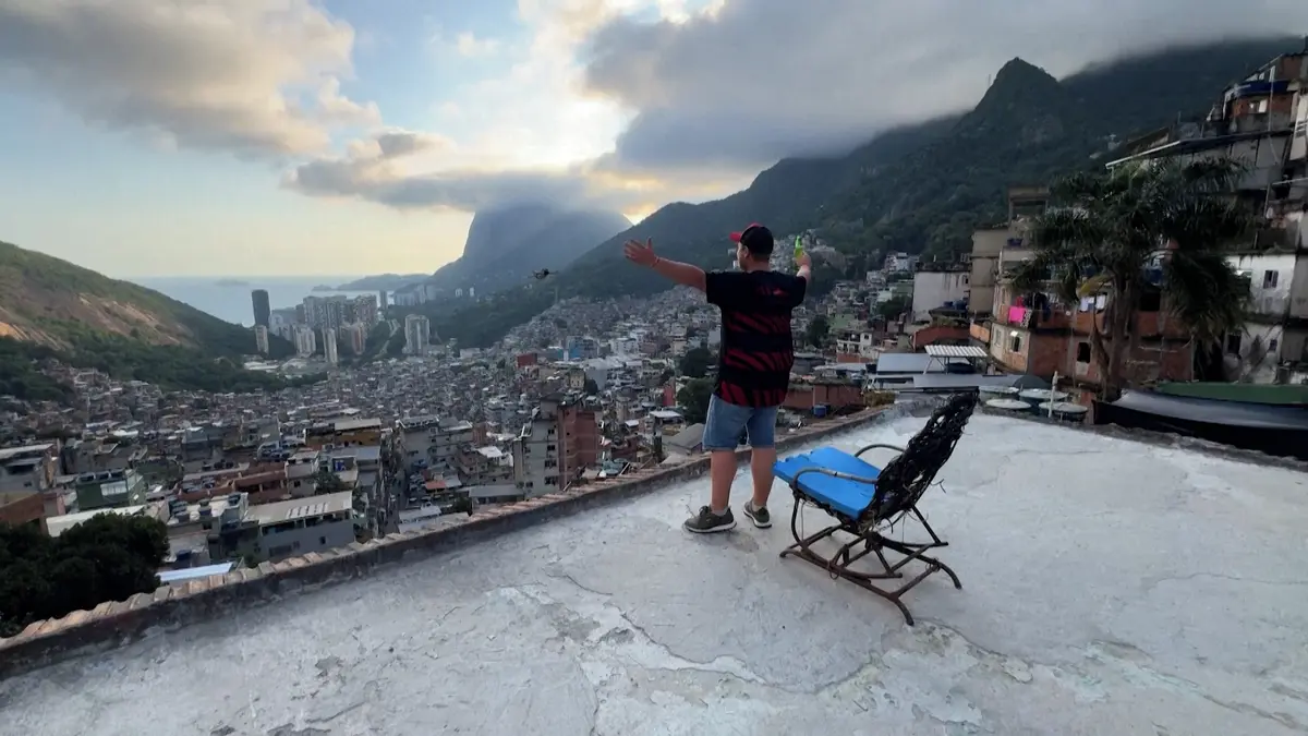 Z vyhlídky v brazilské chudinské čtvrti se stal nečekaný turistický hit