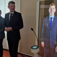 Digitální dvojník starosty Ratiboře na Valašsku