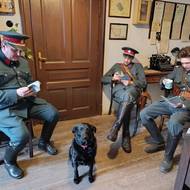 Nedělní pohodička s fenkou Belou, která pomáhá střežit stanici.