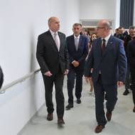 Nové prostory si prohlédl i premiér Andrej Babiš.