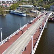 Pražané na otevření most čekali téměř 9 let.