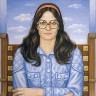 Portrét matematičky Kamily Bendové (Věra Nováková, 1982)