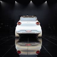 Koncept působí minimalisticky a prémiově. 