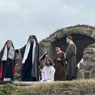 V kulisách hradu Lipý znovu ukřižovali Krista