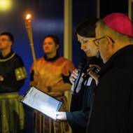 Křížová cesta v ulicích Ostravy