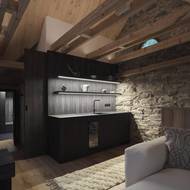V interiéru architekti využili různých způsobů nepřímého osvětlení.