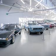 Škoda 720 společně s konceptem Škoda Ferat.