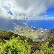 Mirador de Jinama skýtá nádherné výhledy do krajiny El Hierra. 