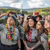 Snímky z předchozích ročníků skautského Intercampu.