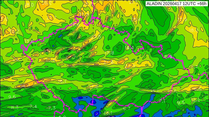 V neděli dorazí studená fronta